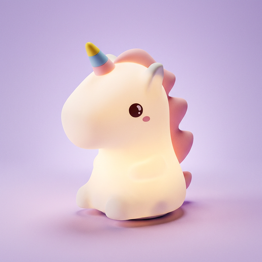 Unicorn Silikone Natlampe